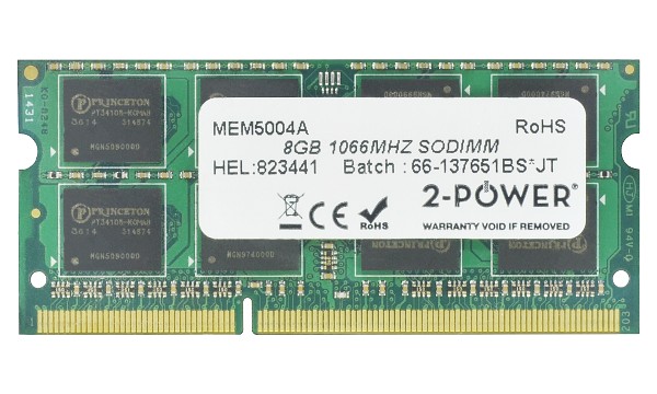 8GB DDR3 1066MHz SODIMM