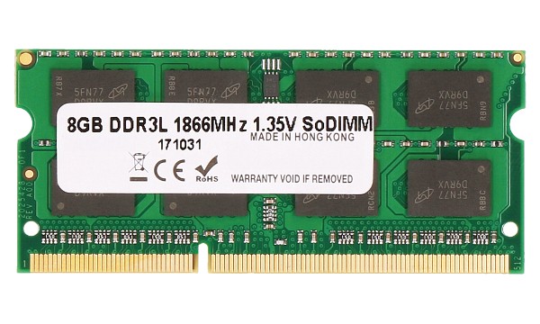 8GB PC3-14900 1866MHz 1.35V SODIMM