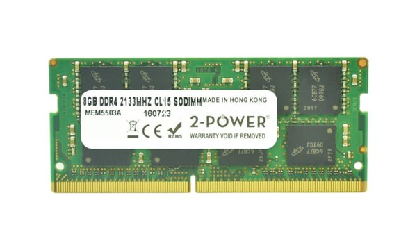 8GB DDR4 2133MHz CL15 SoDIMM