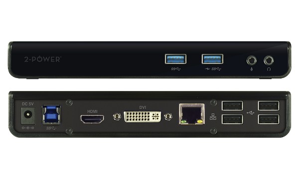 USB 3.0 Dual Display Docking Station