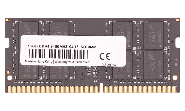 16GB DDR4 2400MHz CL17 SODIMM