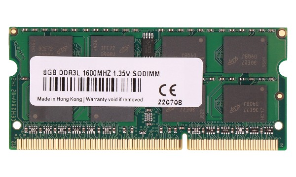 8GB DDR3L 1600MHz 1.35V SoDIMM