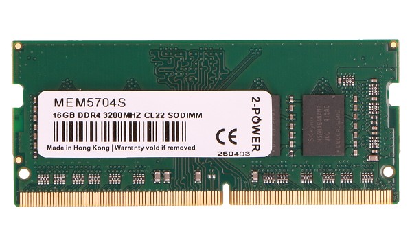 16GB DDR4 3200MHz CL22 SoDIMM