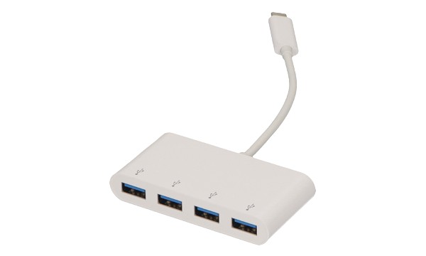 USB Type-C (M)-4x USB3.0 Type-A (F) Hub