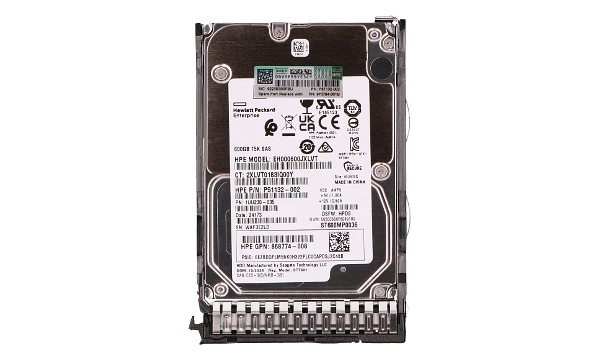 870757-B21 SPS-DRV HDD 600GB 12G 15K SFF SAS ENT SC