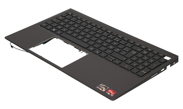 0JVYYX + 07H3YF NCH BackUSB-C Palmrest & FRElit Keyboard