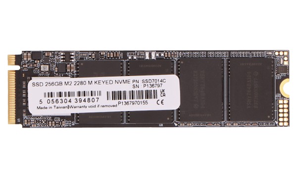 SSD 256GB M2 2280 M KEYED NVME