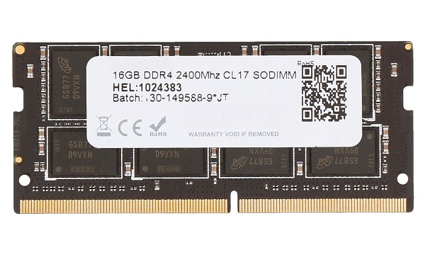 Inspiron 15 5577 Gaming 16GB DDR4 2400MHz CL17 SODIMM