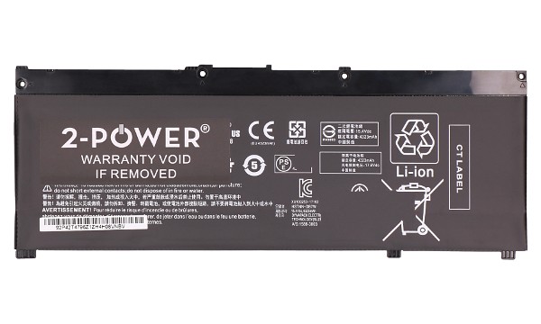 Pavilion Gaming  15-cx0001nf Battery (4 Cells)