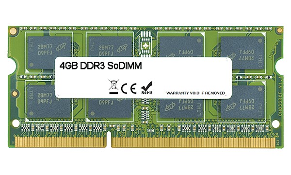 Pavilion 14-b007sa 4GB MultiSpeed 1066/1333/1600 MHz SoDiMM