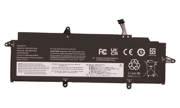 ThinkPad X13 Gen 3 21BN Battery (4 Cells)