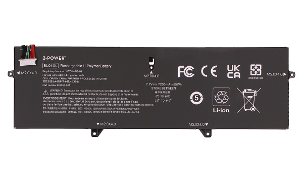 L07041-855 Battery (4 Cells)