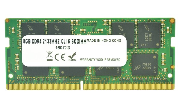 17-x182ng 8GB DDR4 2133MHz CL15 SoDIMM