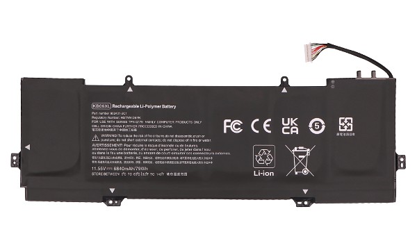 Spectre X360 15-BL100NX Battery (6 Cells)