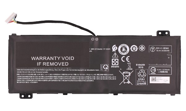 PREDATOR HELIOS PH315-52 Battery (4 Cells)