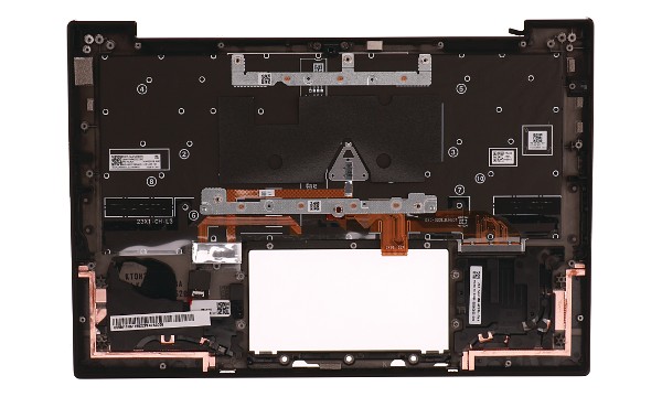 ThinkPad X1 Carbon 12th Gen 21KD Cover w/kybd Arabic D.Black FPR