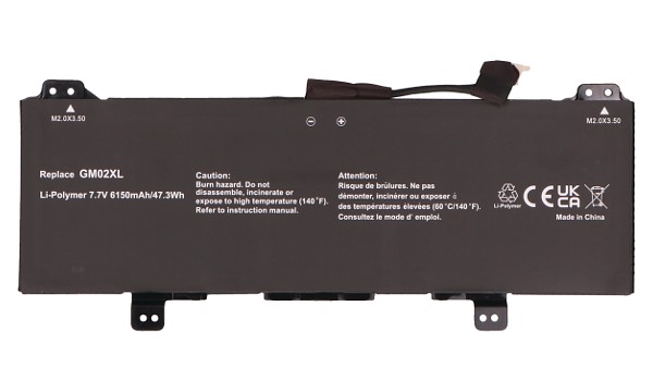 Chromebook x360 11-ae030nr Battery (2 Cells)
