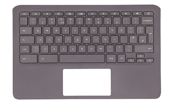 L14921-031 Top Cover w/Keyboard (UK)