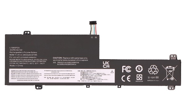 5B10X49073 Battery (3 Cells)