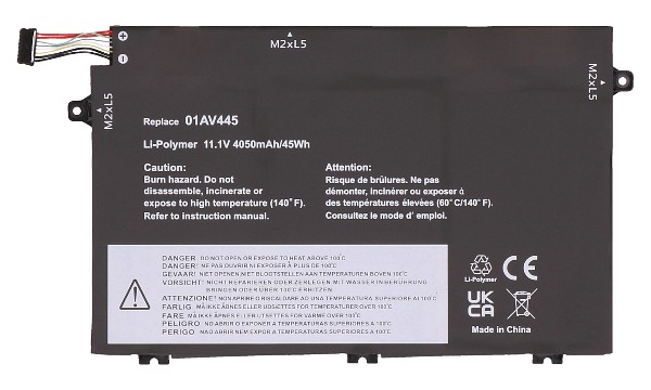 5B10W13890 Battery (3 Cells)