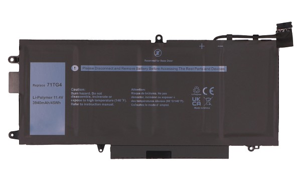 Latitude 5290 Battery (3 Cells)