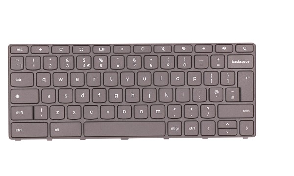 100e Chromebook Gen4 82W0 Keyboard UK English Grey NBL