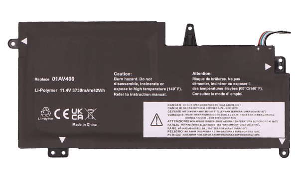 01AV437 Battery (3 Cells)