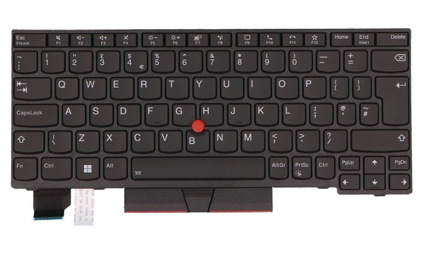 ThinkPad X13 Gen 1 Backlit Keyboard (UK)