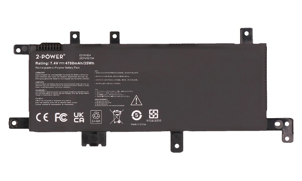 X542BP Battery (2 Cells)