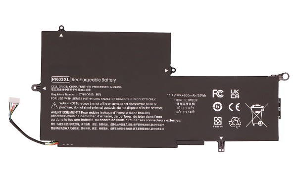 Spectre Pro X360 13-4003DX Battery (3 Cells)