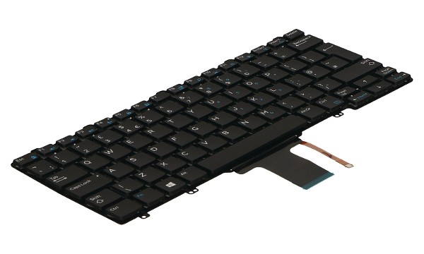 Latitude E7270 Backlit Singlepoint Keyboard (UK)