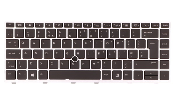 EliteBook 745 G5 Refurbished UK Keyboard w/Backlight