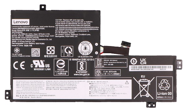 5B10S73396 Battery (3 Cells)