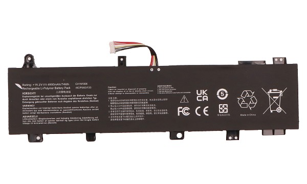 TUF A15 FA506II Battery (4 Cells)