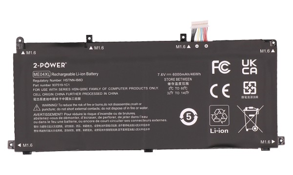 937434-855 Battery (4 Cells)