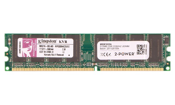 Latitude D800 512MB DDR 333MHz UDIMM