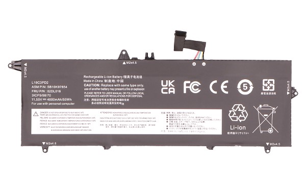 ThinkPad T490s 20NY Battery (3 Cells)