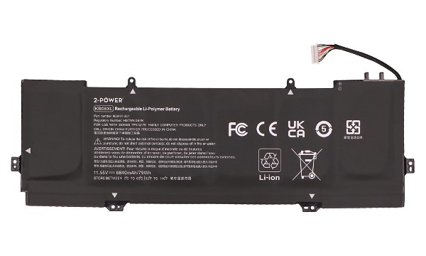902499-855 Battery (6 Cells)