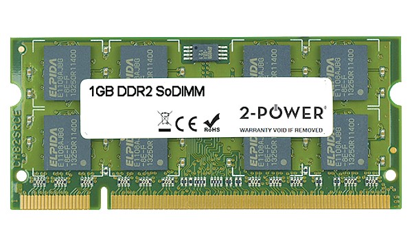 HDX X16-1060ED Premium 1GB DDR2 800MHz SoDIMM