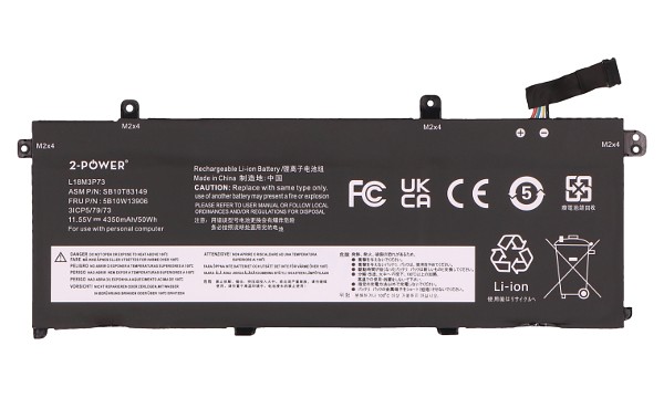 ThinkPad T14 Gen 2 20XL Battery (3 Cells)