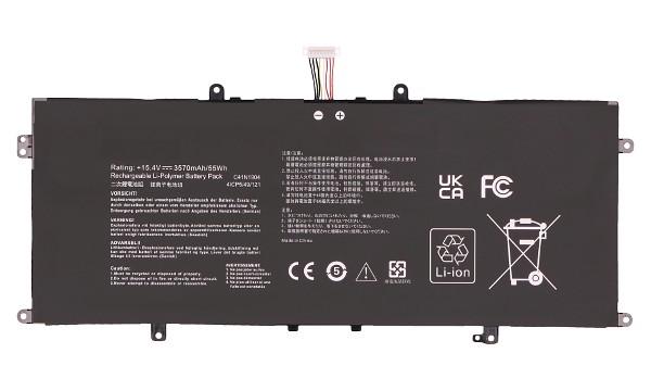 C41N1904 Battery (4 Cells)