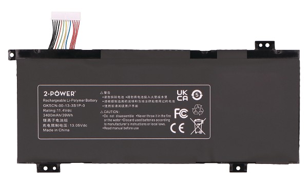 Erazer X15805 (GK5CQ7Z) Battery (3 Cells)