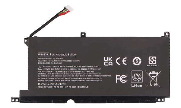 Gaming Pavilion 15-dk0210TX Battery (3 Cells)