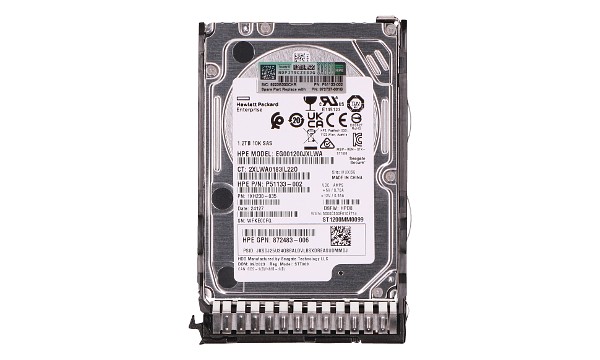 ProLiant DL360 Gen10 1.2TB 10K 12G SAS HDD