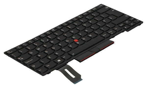ThinkPad T14 Gen 1 20UD Black Backlit Keyboard (UK)
