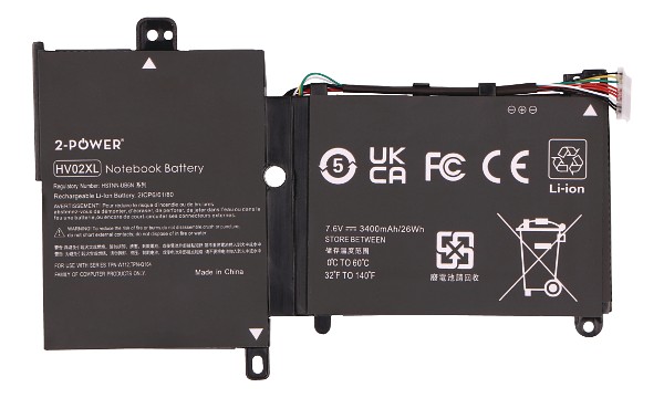 HSTNN-LB6P Battery (2 Cells)