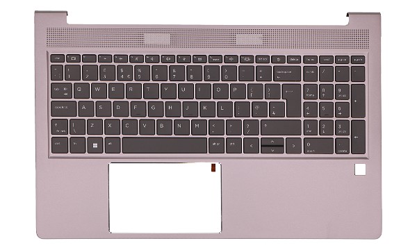 M99647-031 Top Cover w/Keyboard BL UK