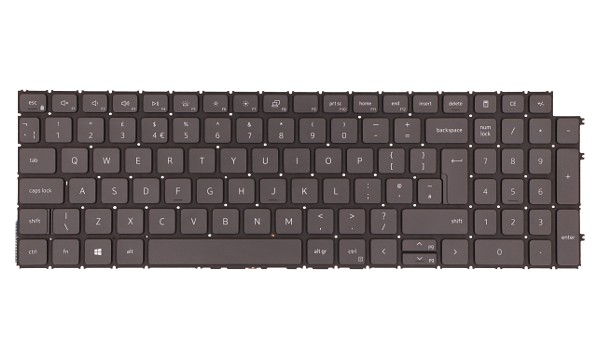 7DXTR Backlit Keyboard (UK)