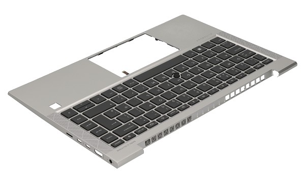 Zbook 15 G7 TOP COVER w/KBD CP+PS B/L UK Eng