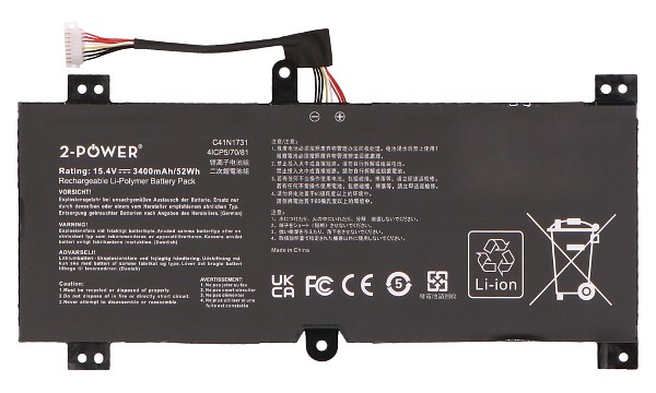 0B200-02940000 Battery (4 Cells)